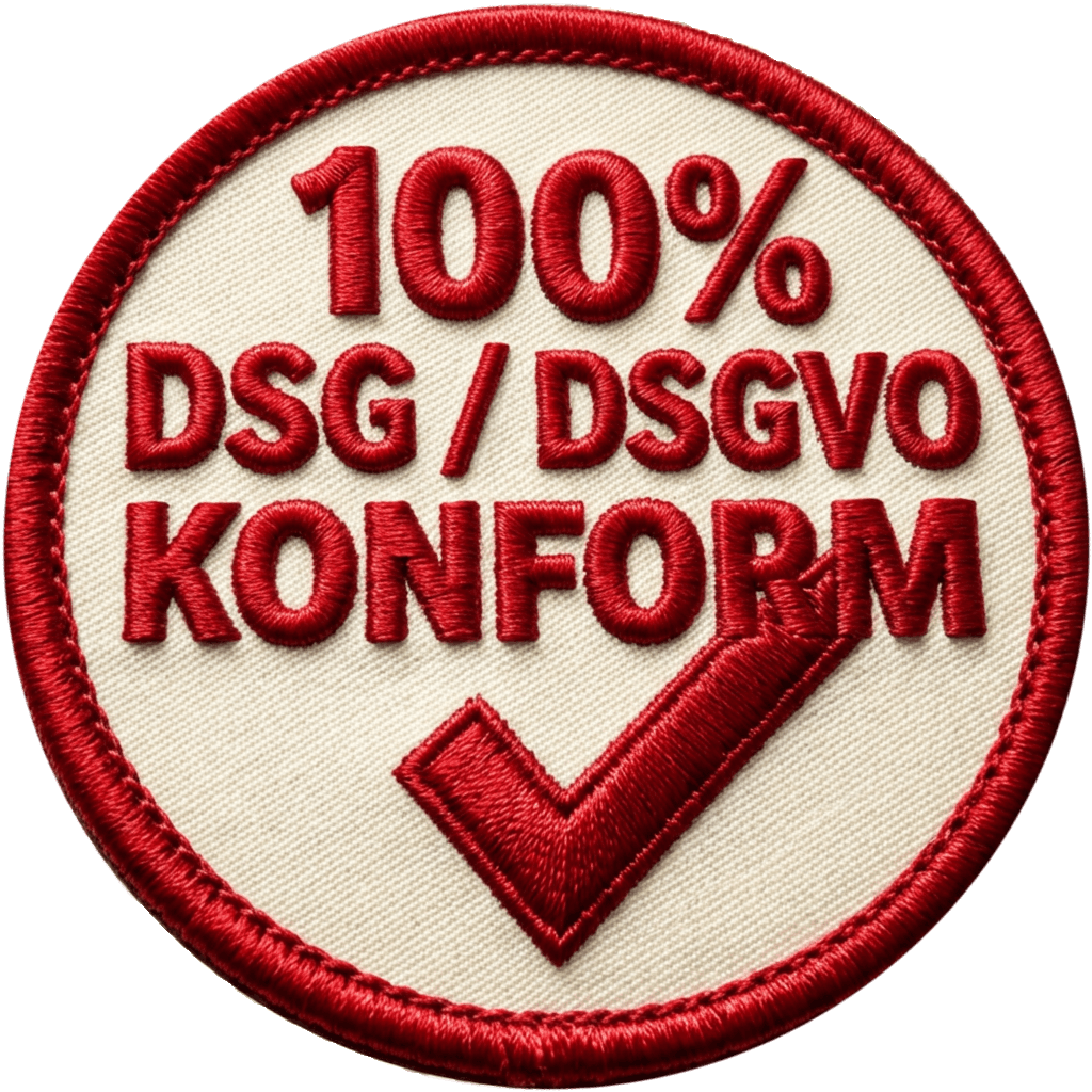 100% DSG/DSGVO konform